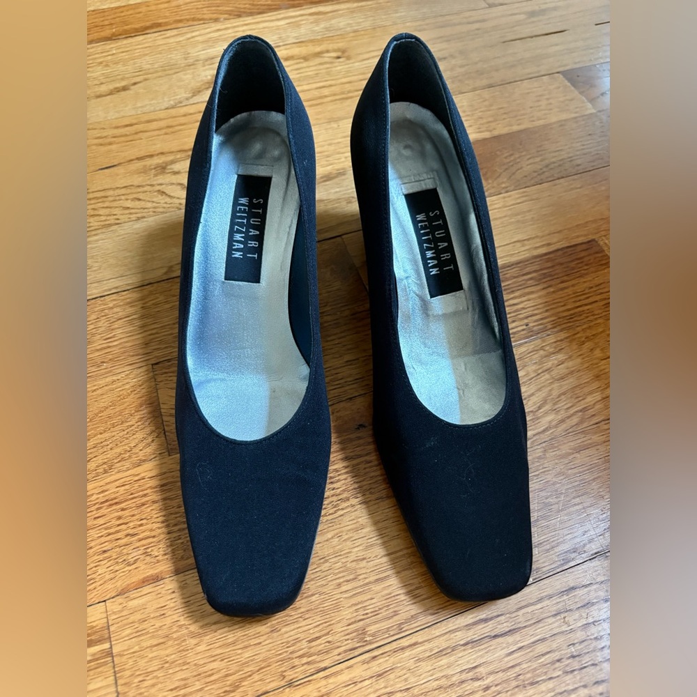 Stuart Weitzman Black Heels Classic Pumps